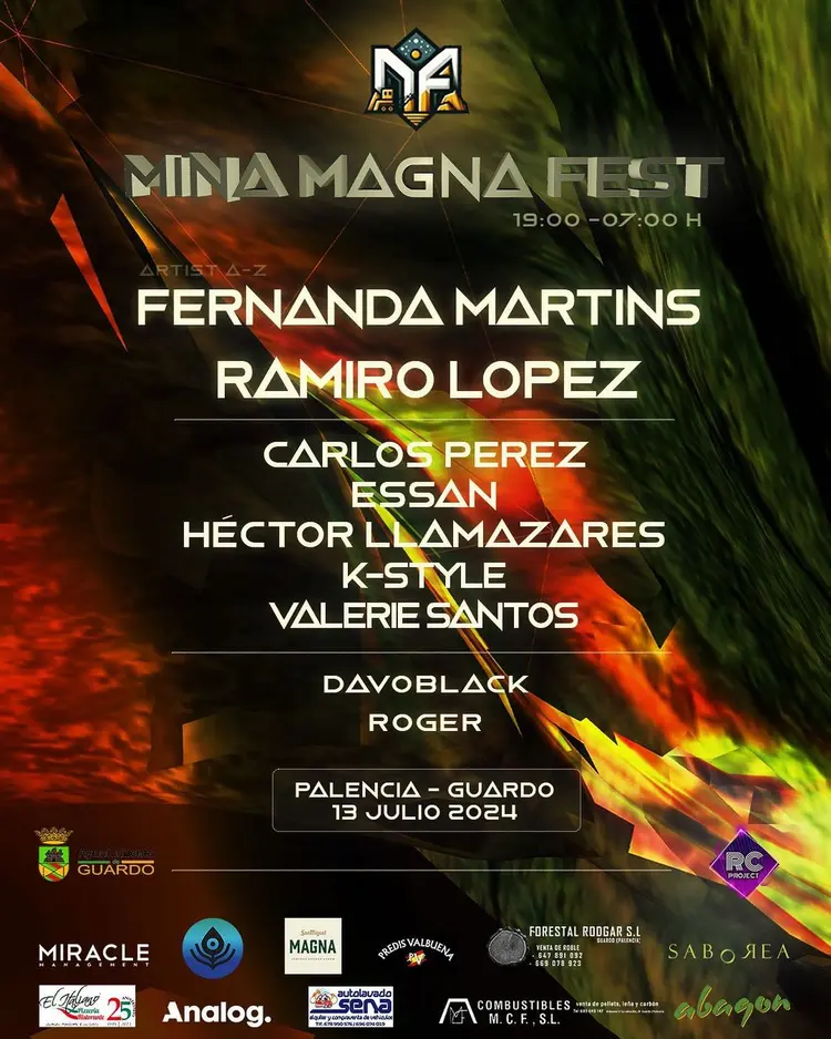 Cartel mina magna fest 2024