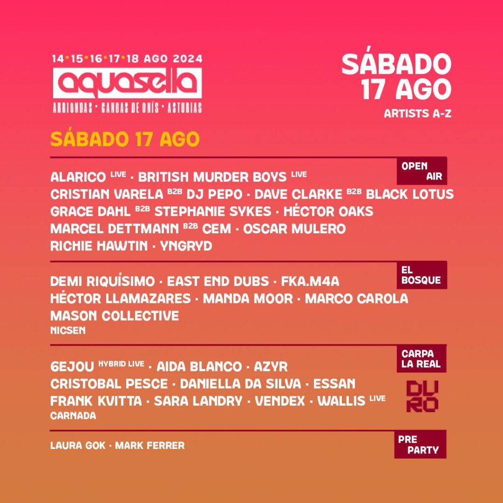 cartel Aquasella 2024