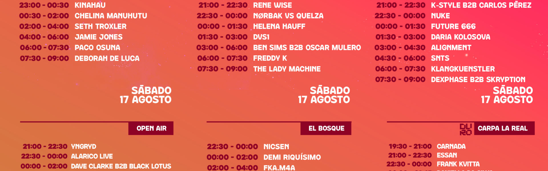 horarios aquasella 2024