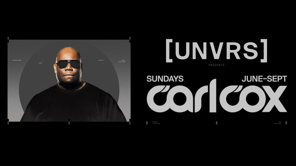 Carl Cox regresa a Ibiza con una residencia en [UNVRS]

