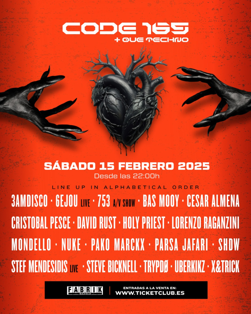 CODE 165 en Fabrik