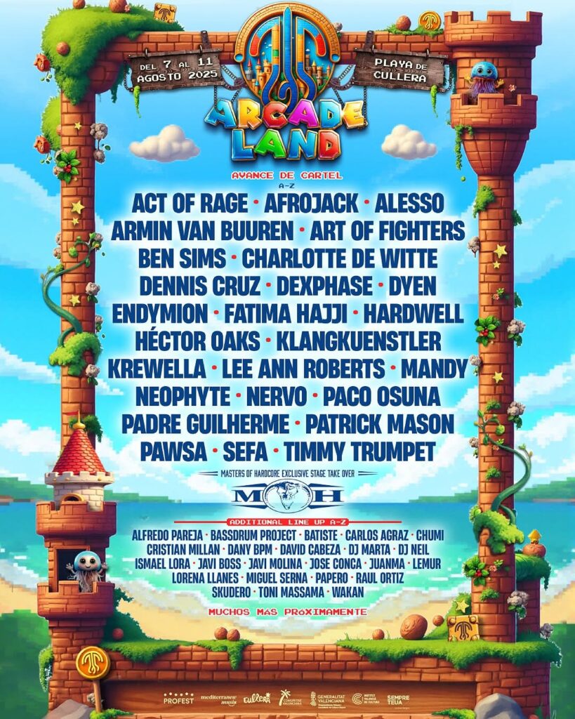 Line up Medusa Festival 2025 en Cullera