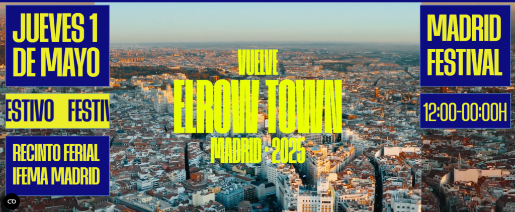 elrow Town Madrid 2025 ifema