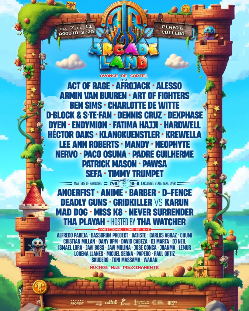 Medusa Festival 2025: Más Hard Techno, Hardstyle y techno puro
